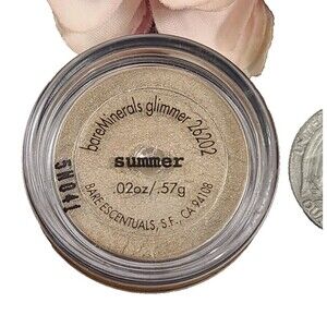 Bare Escentuals I.d. bareMinerals Eye Color Shadow GLIMMER SUMMER .02 oz / .57 g